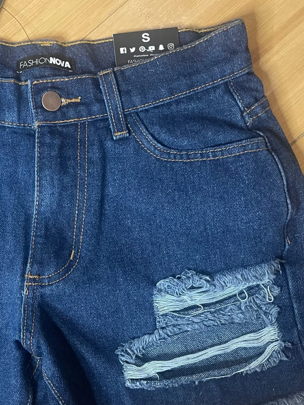 New Fashion Nova Denim shorts
